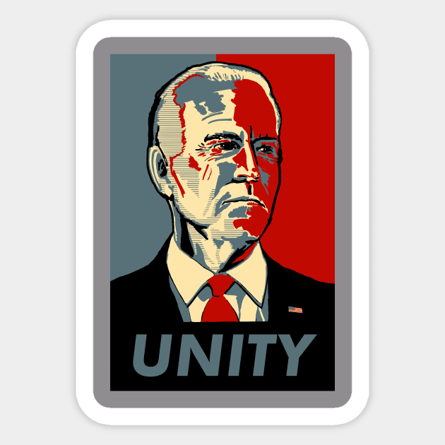 Joe Biden UNITY Sticker by TwoBroads